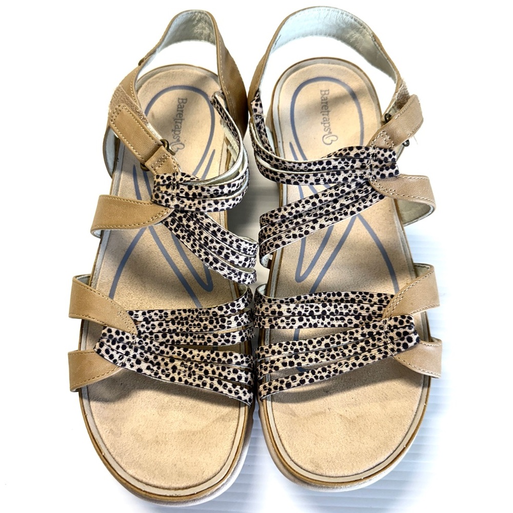 Baretraps Nyla’s Leopard Print Sandals Size 9.5m - image 4